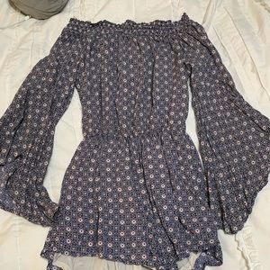 abercrombie off the shoulder romper